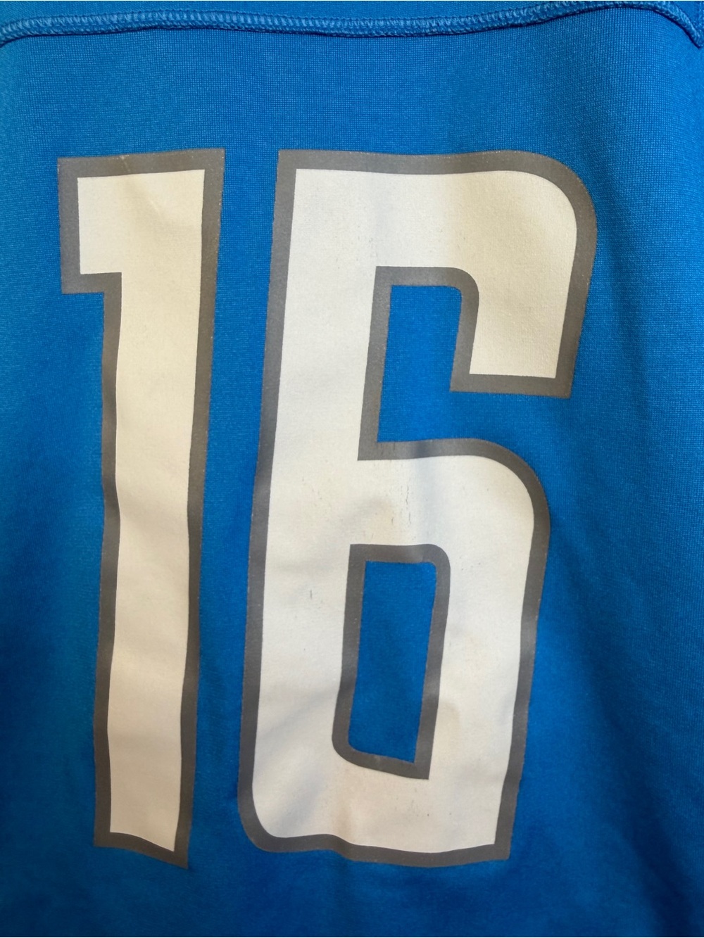 Detroit Lions Jared Goff #16 Nike Youth M 10/12 NFL Football Jersey Blue - Picture 14 of 16